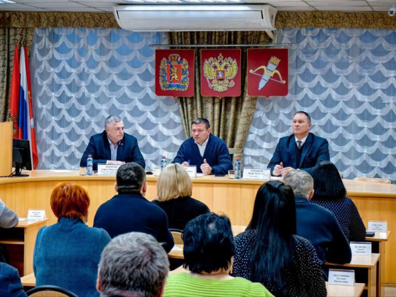 Депутат Государственной Думы РФ Александр Дроздов посетил Ачинск с рабочим визитом