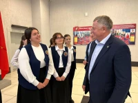 В городском Совете депутатов побывали гости – 11-классники Лицея № 1