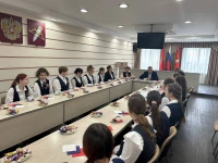 В городском Совете депутатов побывали гости – 11-классники Лицея № 1